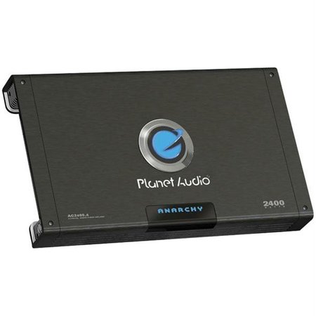 PLANET AUDIO Planet Audio Ac2400.4 Anarchy Mosfet Amplifier - 4-Channel; 2400W Max; 840W X 2 @ 4 Ohm Bridged; 42 AC2400.4